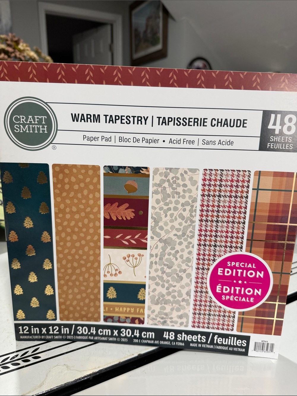 Craft Smith Warm Tapestry Paper Pad